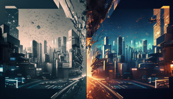 Simulacrum look-dev art